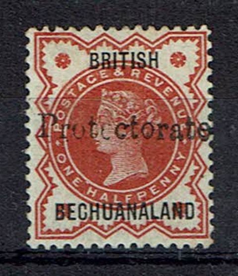 Image of Bechuanaland - Bechuanaland Protectorate SG 55 MM British Commonwealth Stamp